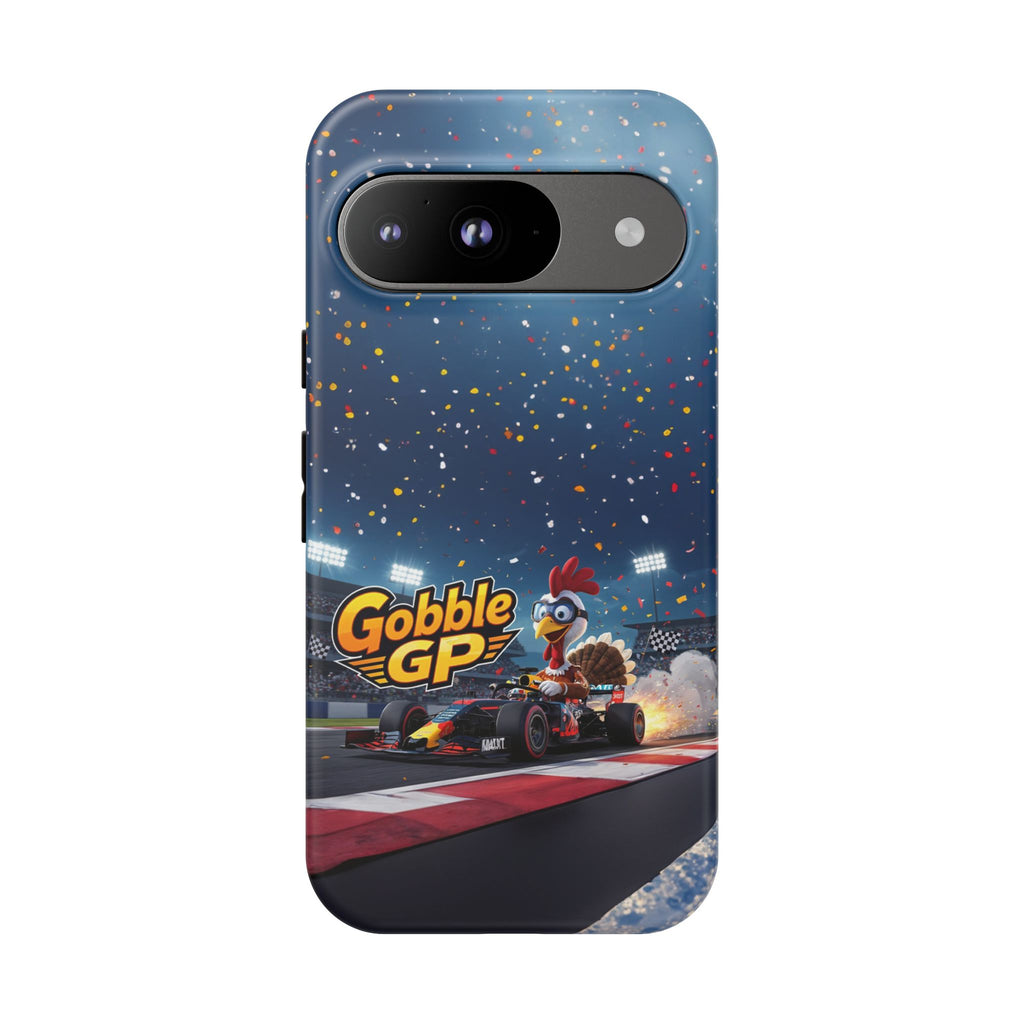 Gobble GP Turkey Racing Phone Case — Tough Protective Cover
