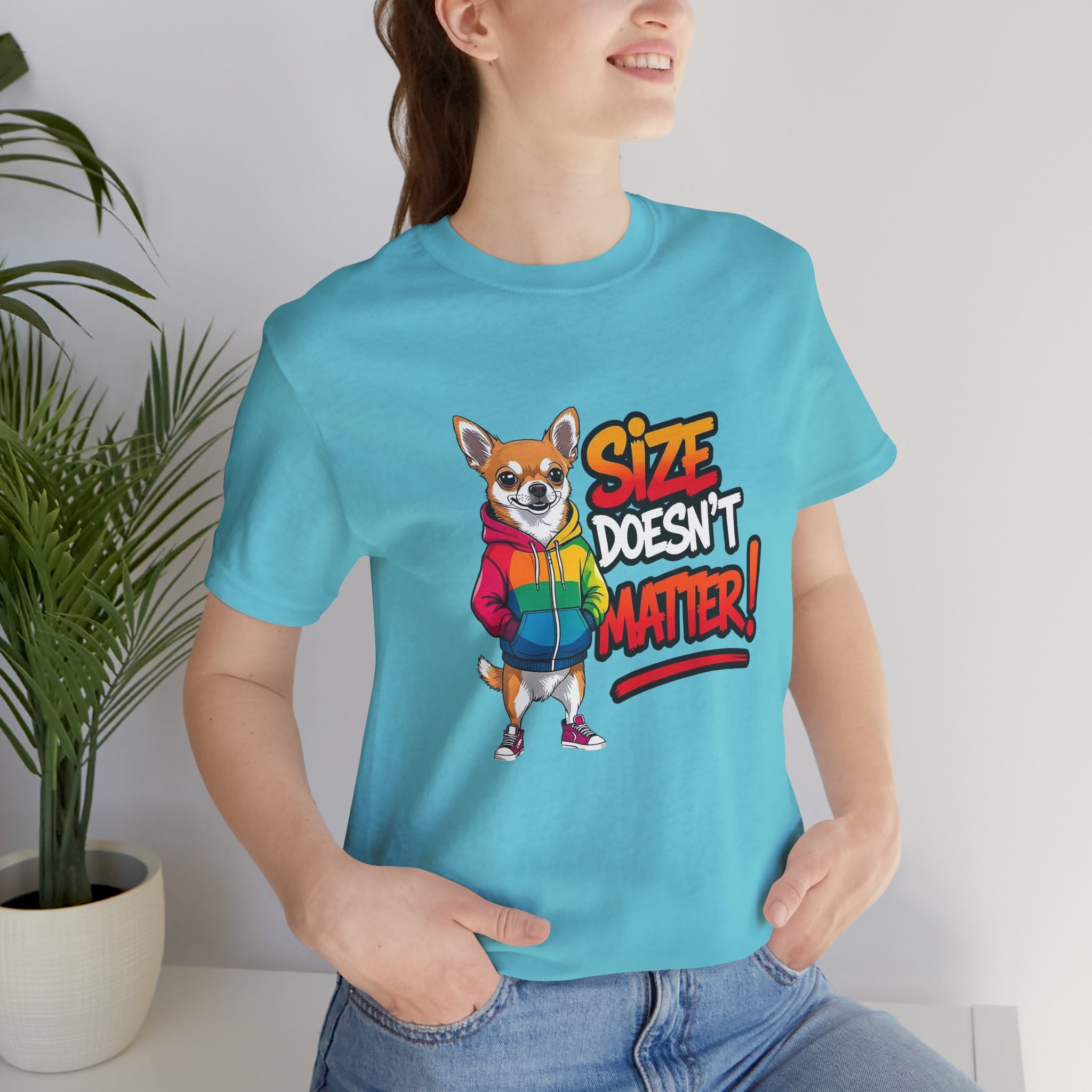 Chihuahua Size Doesn't Matter Dog Tee