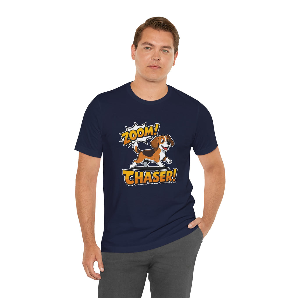 Beagle Zoom! Chaser! Dog Lover Unisex Tee