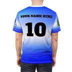 El Salvador Soccer Jersey doted — Custom Jersey