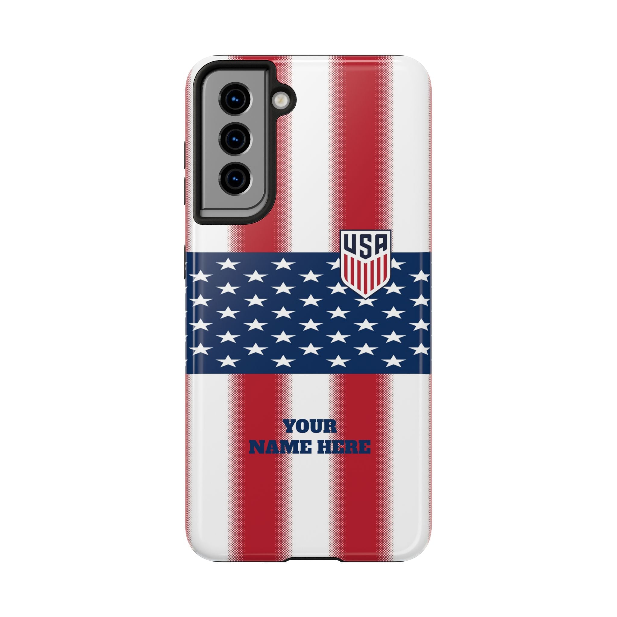 USA Soccer Phone Case — Tough Protective Fan Cover -- Custom Phone Case