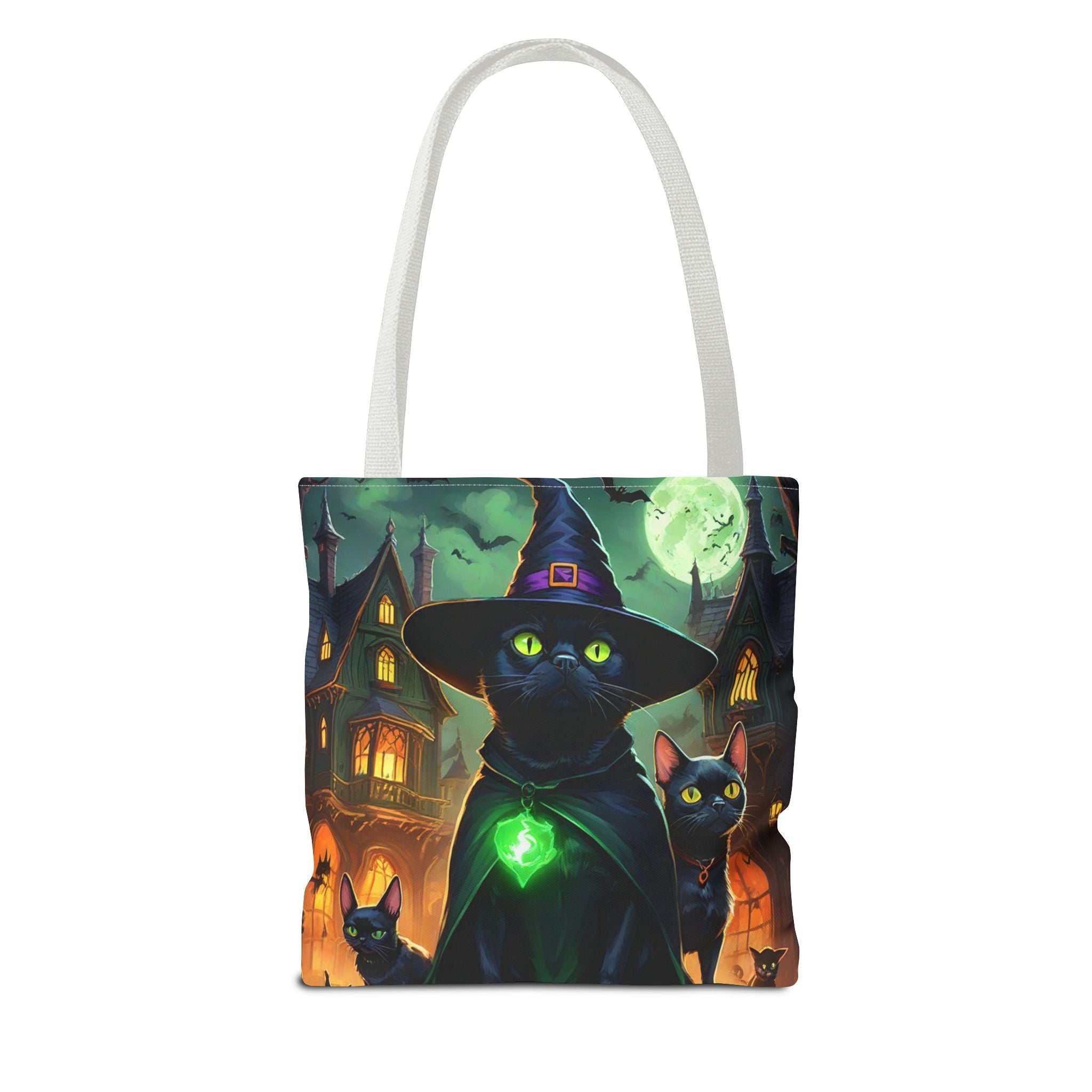 Halloween French Bulldog & Witch Cat Design