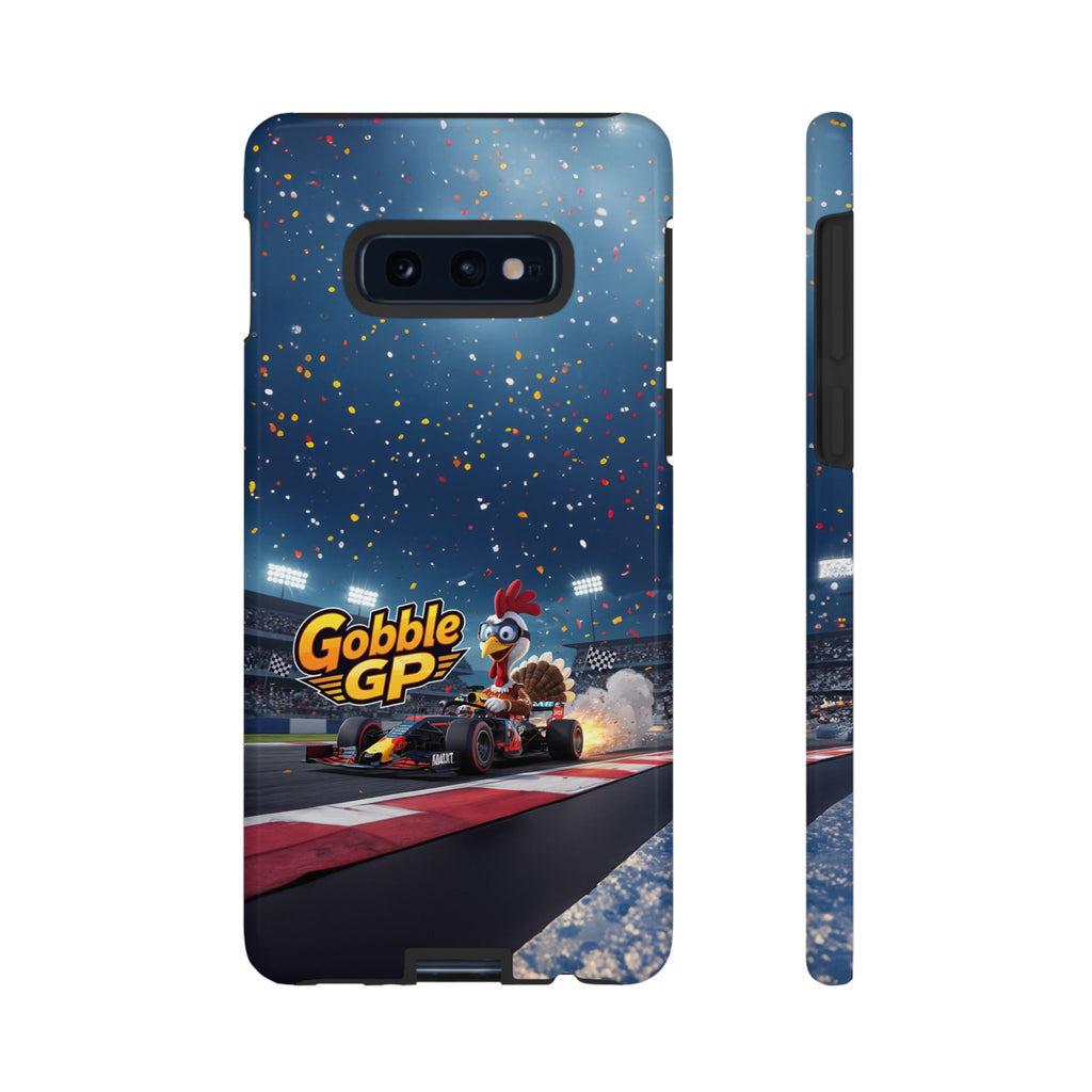Gobble GP Turkey Racing Phone Case — Tough Protective Cover