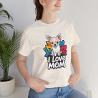 Chihuahua I Love Mom Unisex Tee