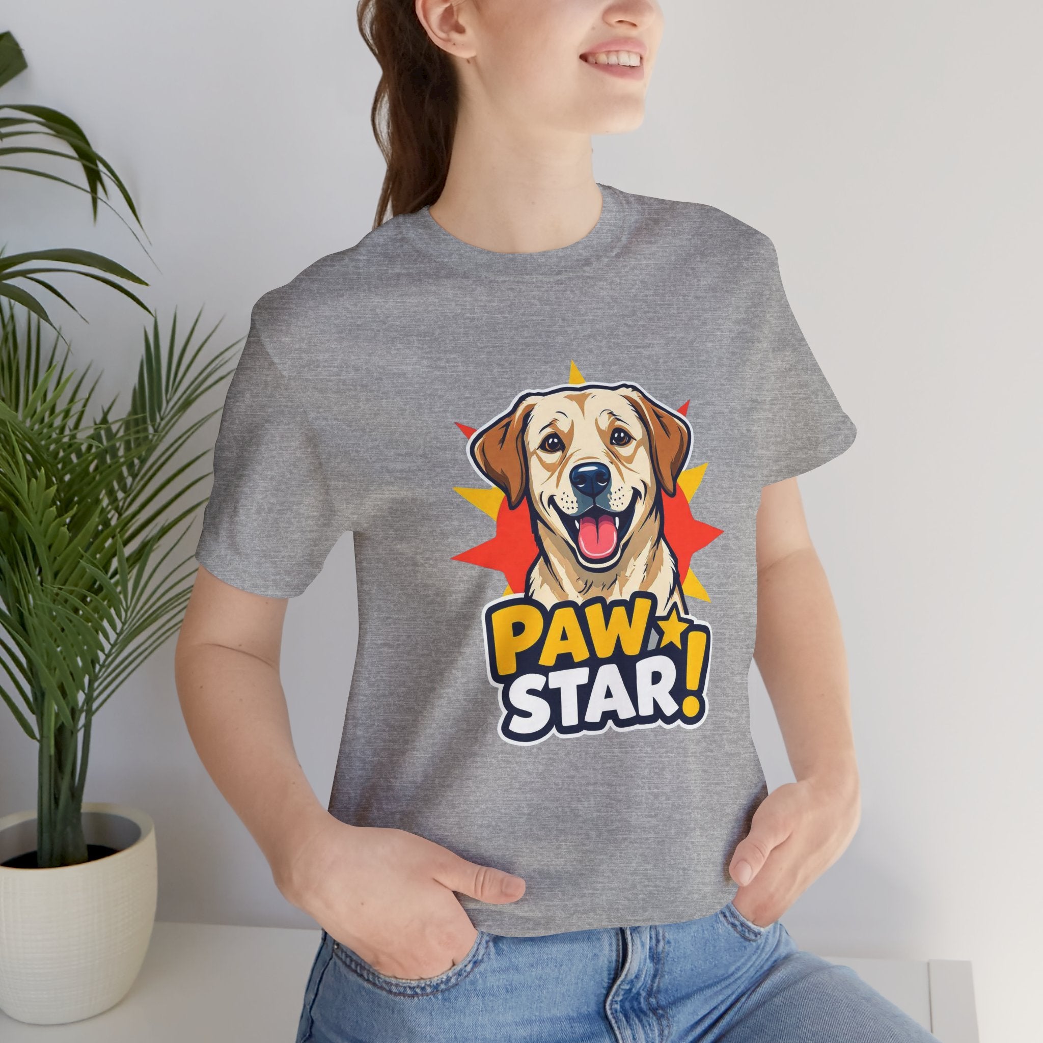 Labrador Retriever Paw Star T-Shirt