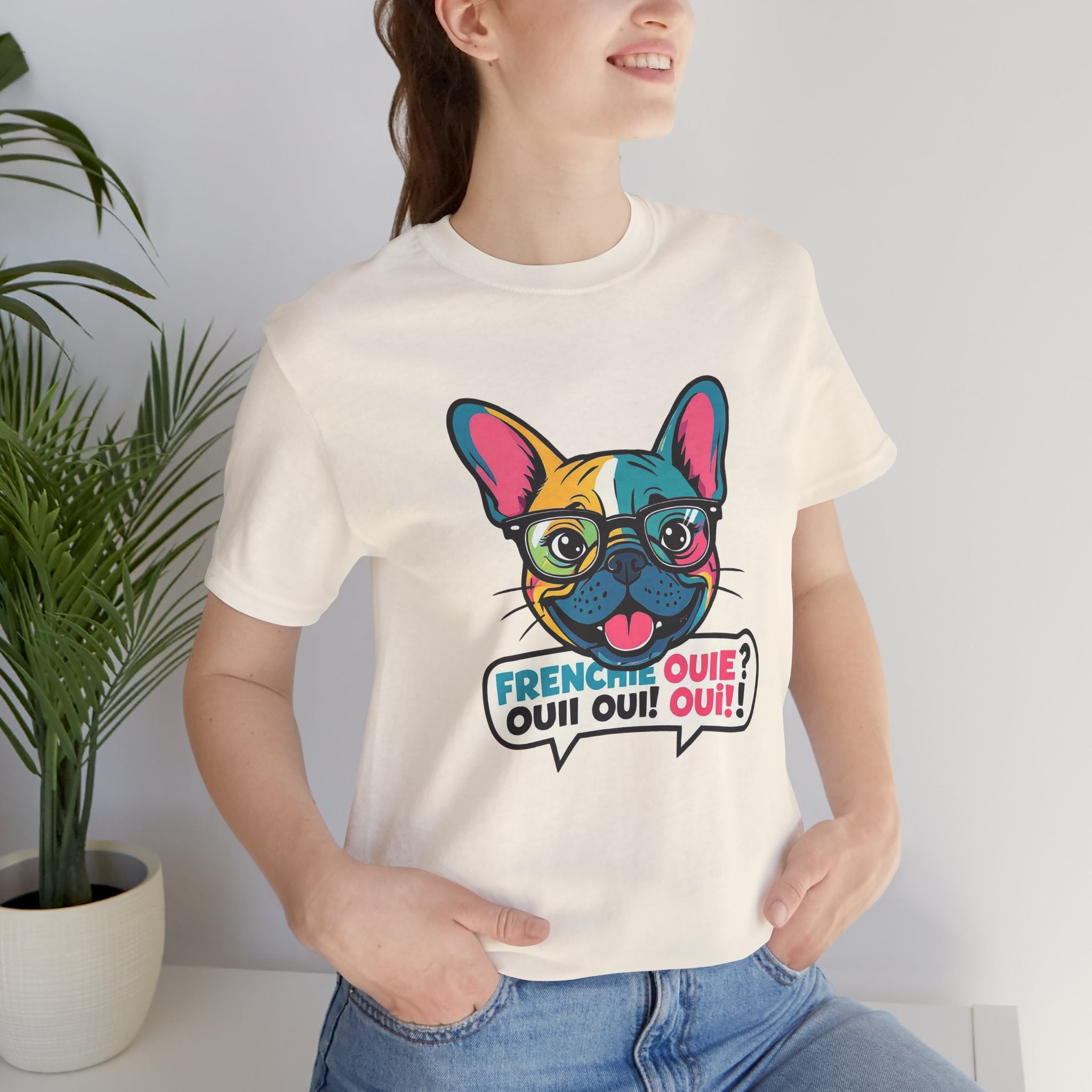French Bulldog Playful Frenchie Graphic Tee