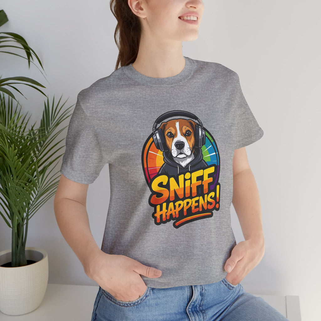 Beagle Sniff Happens Funny Dog T-Shirt