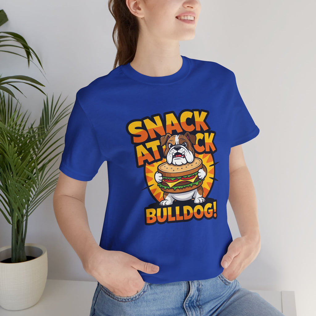 Snack Attack Bulldog Tee
