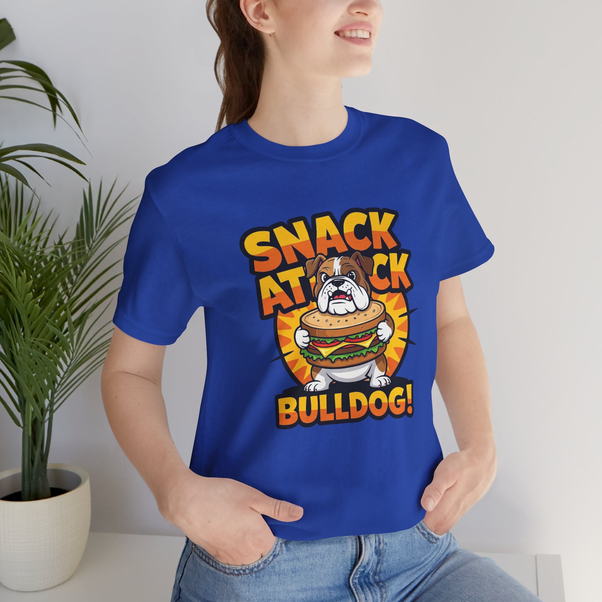 Snack Attack Bulldog Tee