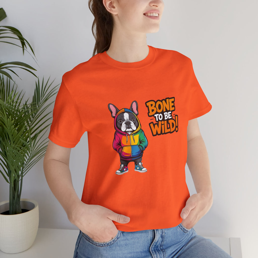 French Bulldog Colorful Dog Graphic Tee