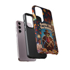 Thanksgiving Tough Phone Case - "Gobble 'til You Wobble" Turkey Protective Cover
