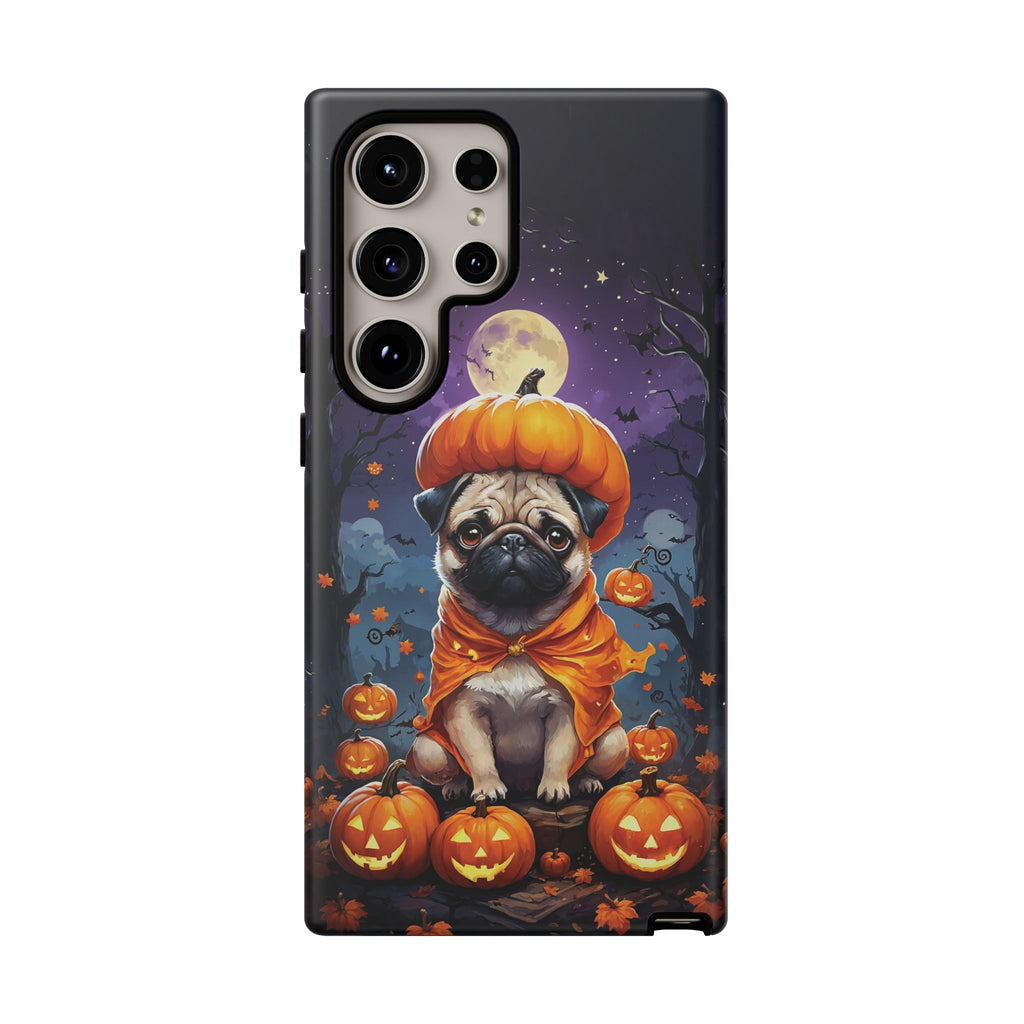 Halloween Pug Tough Phone Case