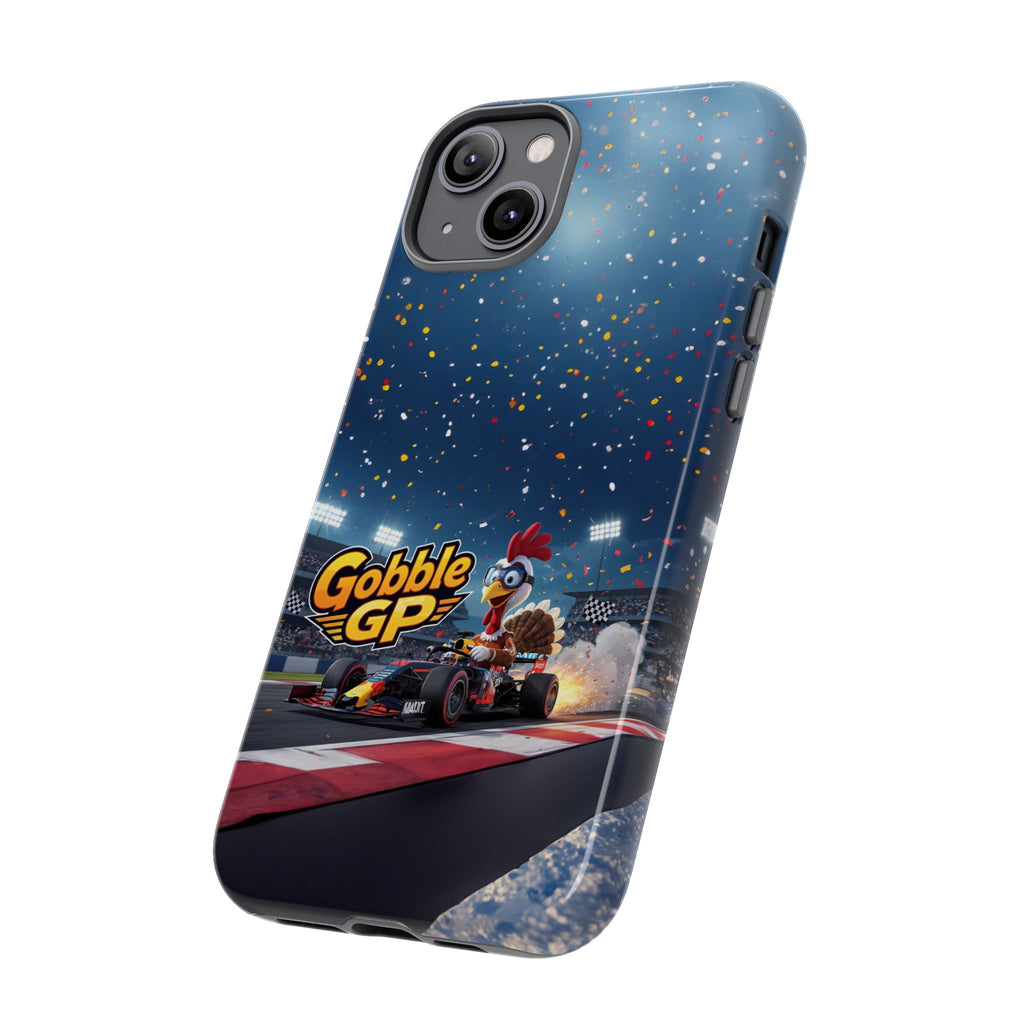 Gobble GP Turkey Racing Phone Case — Tough Protective Cover