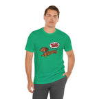 Playful Dachshund Graphic Tee