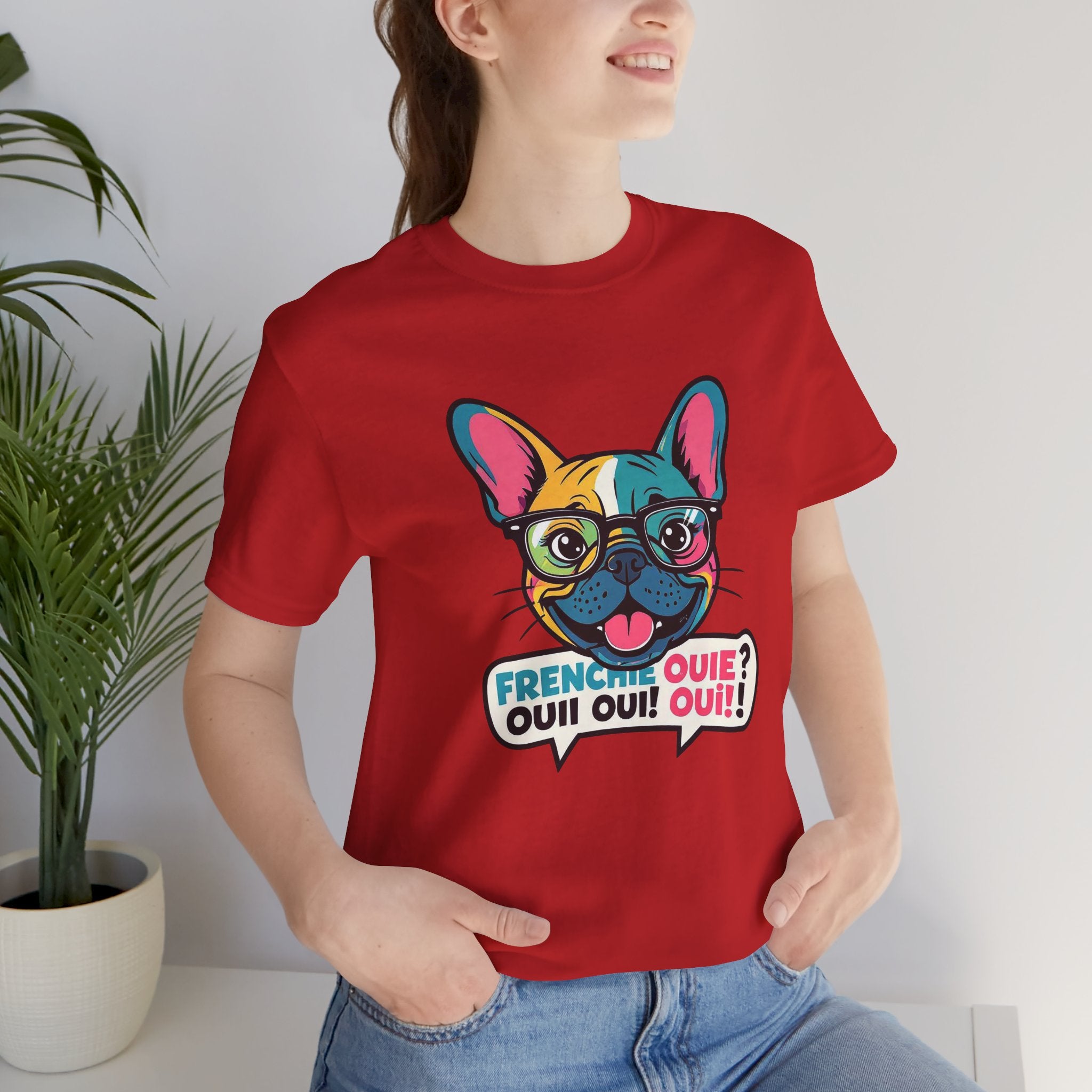 French Bulldog Playful Frenchie Graphic Tee