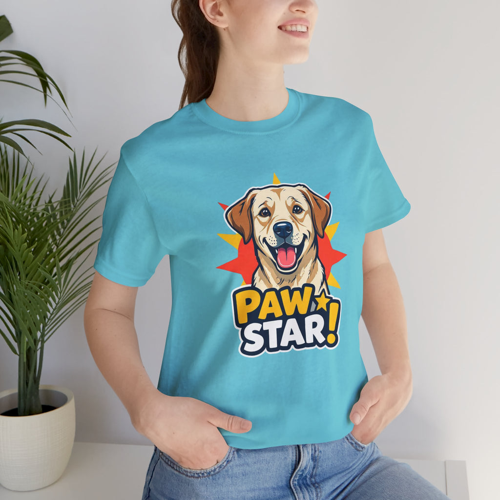 Labrador Retriever Paw Star T-Shirt