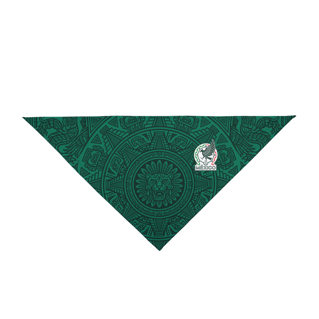 Mexico Soccer Pet Bandana — Mexican Flag Soccer Dog Bandana