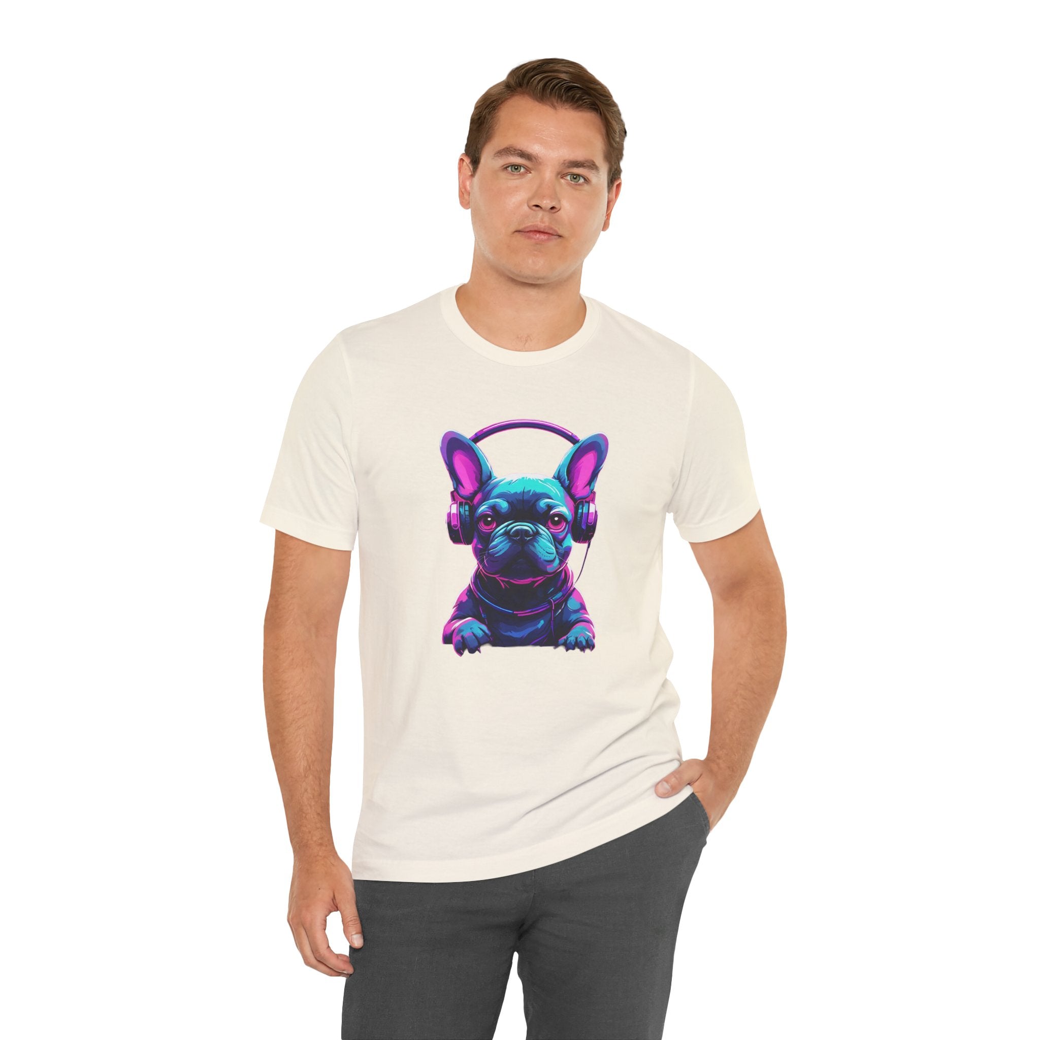 French Bulldog Vibrant Dog Lover Tee
