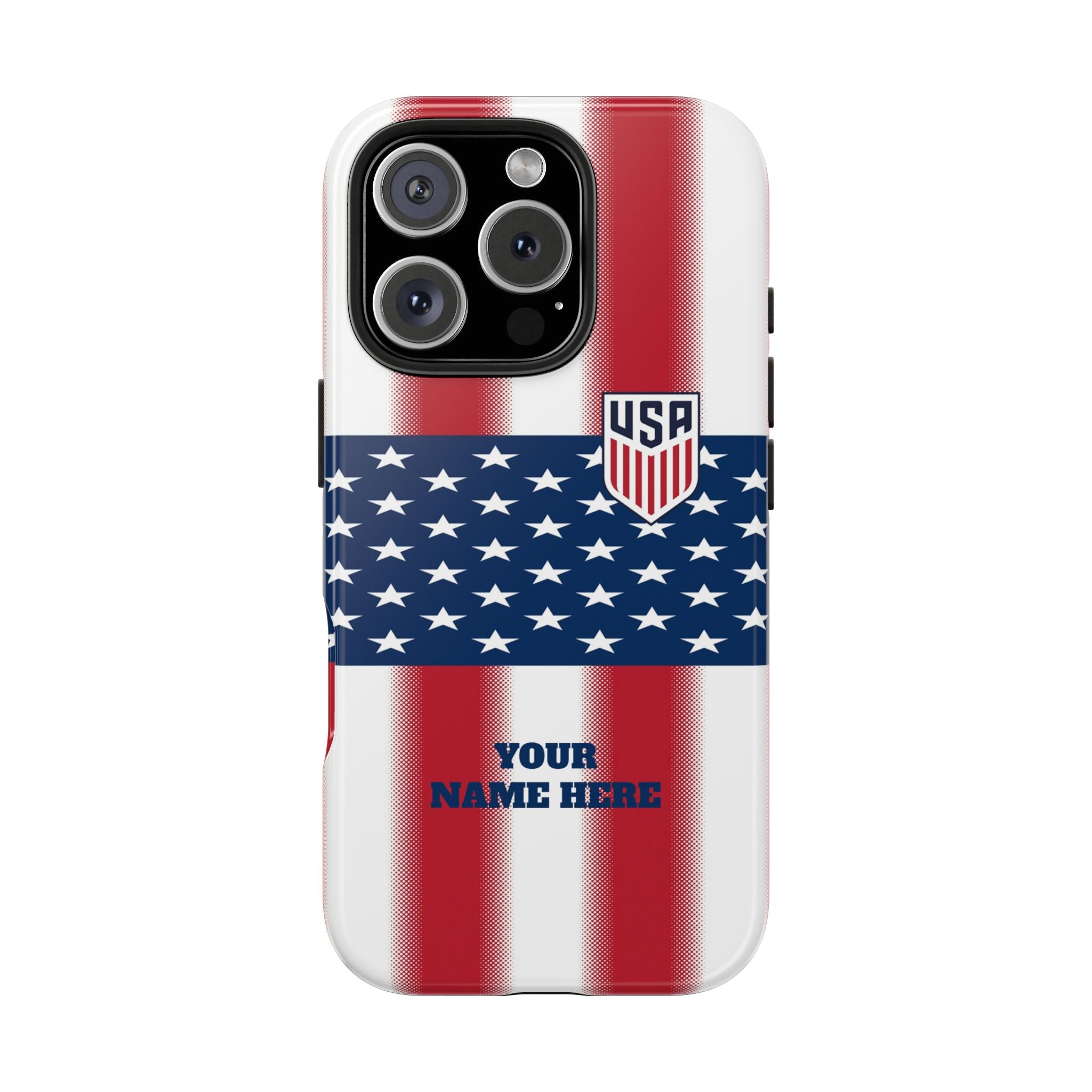 USA Soccer Phone Case — Tough Protective Fan Cover -- Custom Phone Case