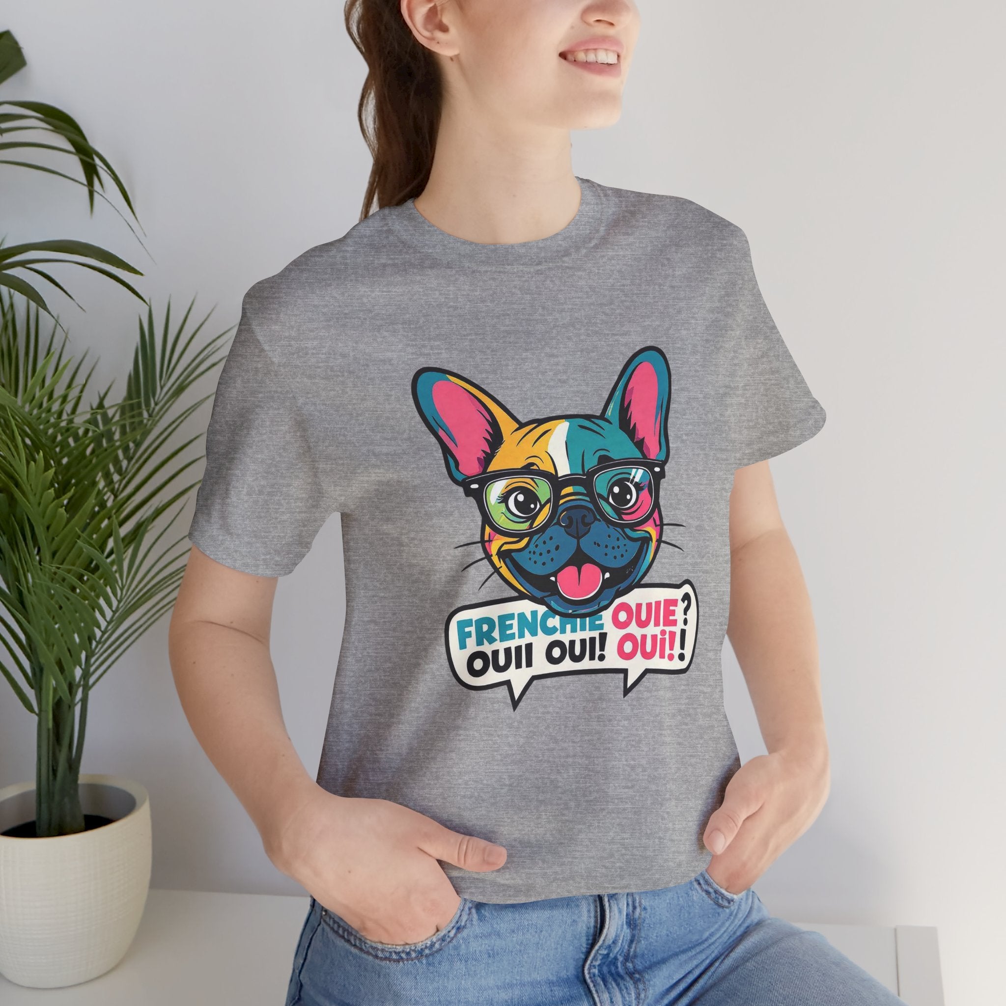French Bulldog Playful Frenchie Graphic Tee