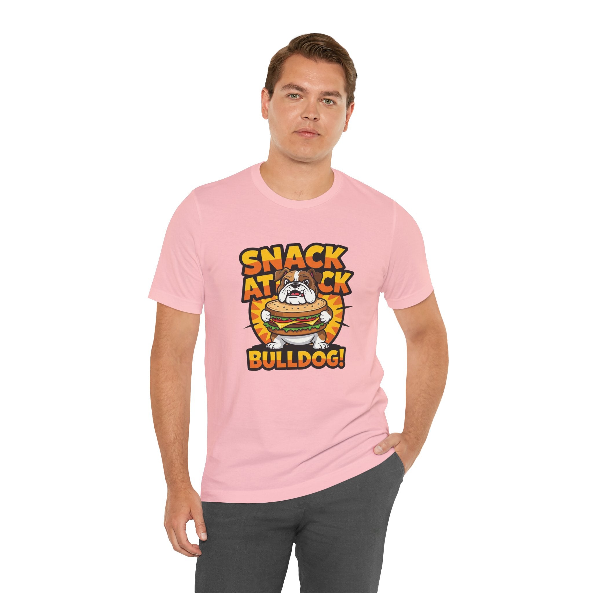 Snack Attack Bulldog Tee