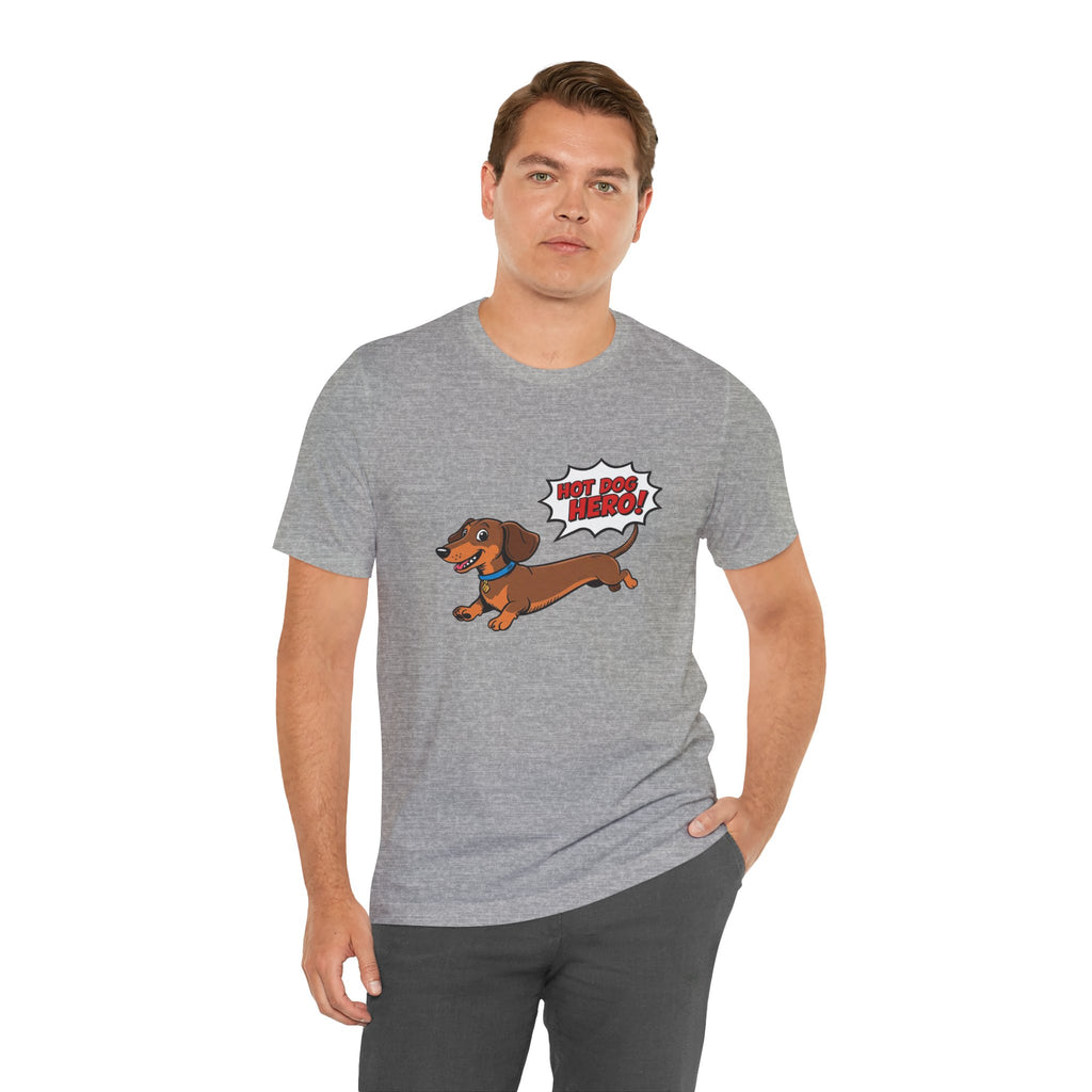 Playful Dachshund Graphic Tee