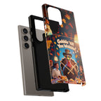 Thanksgiving Tough Phone Case - "Gobble 'til You Wobble" Turkey Protective Cover