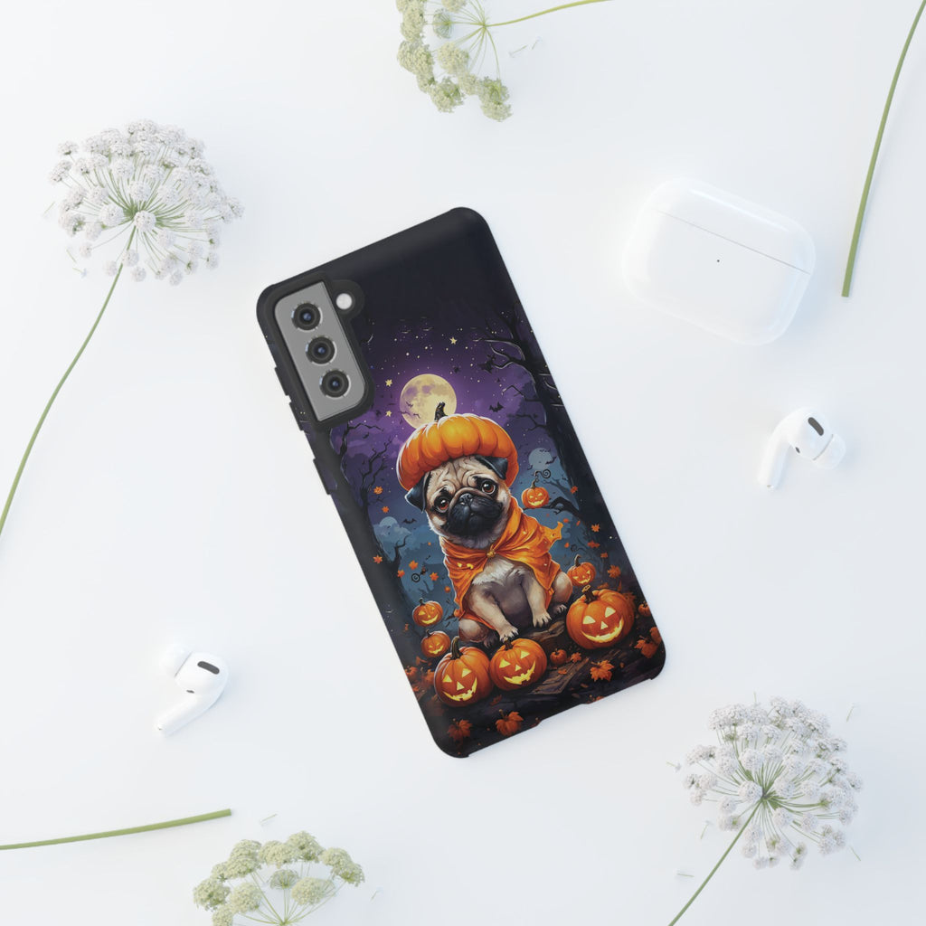 Halloween Pug Tough Phone Case
