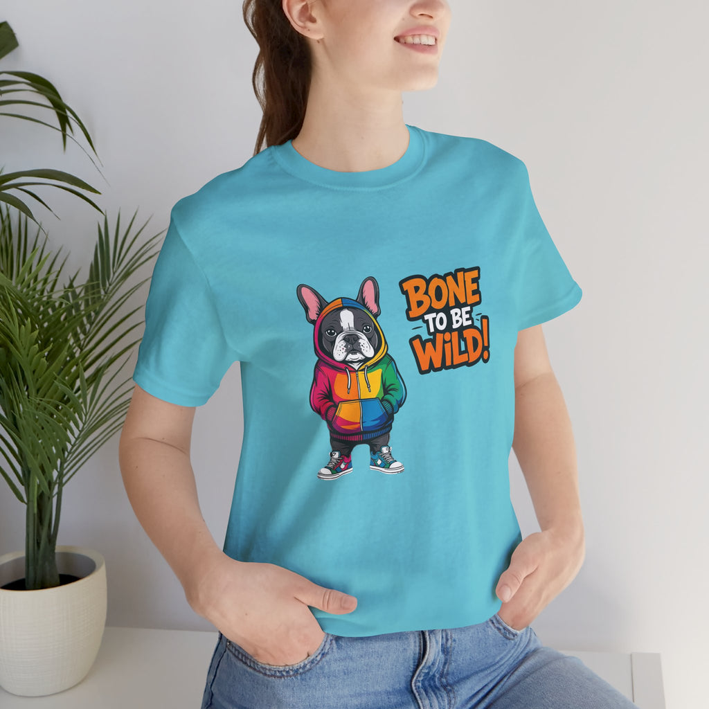 French Bulldog Colorful Dog Graphic Tee