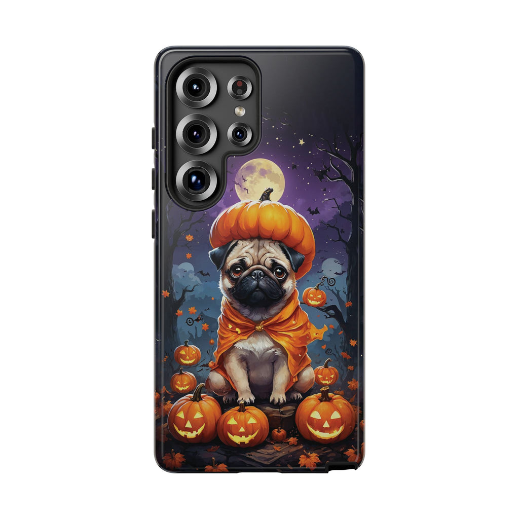 Halloween Pug Tough Phone Case