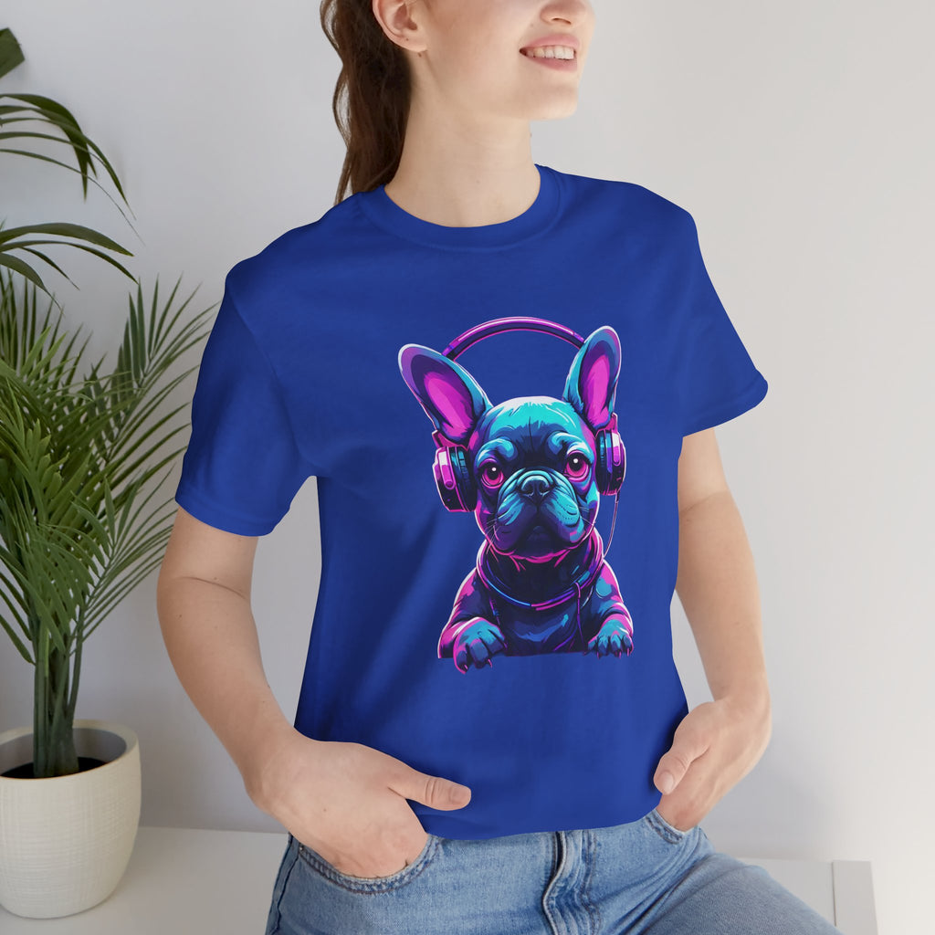 French Bulldog Vibrant Dog Lover Tee