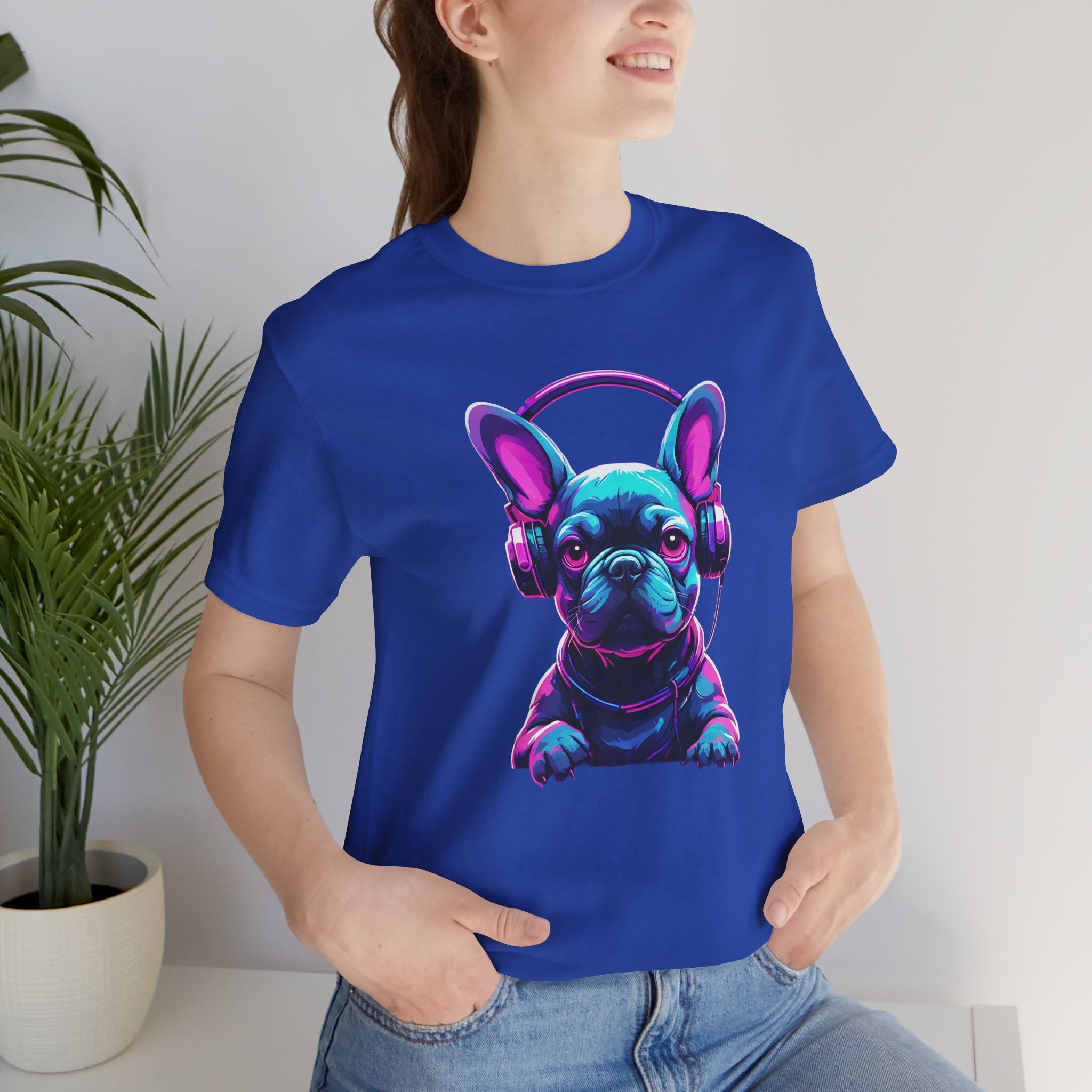 French Bulldog Vibrant Dog Lover Tee