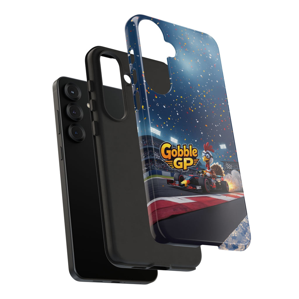 Gobble GP Turkey Racing Phone Case — Tough Protective Cover