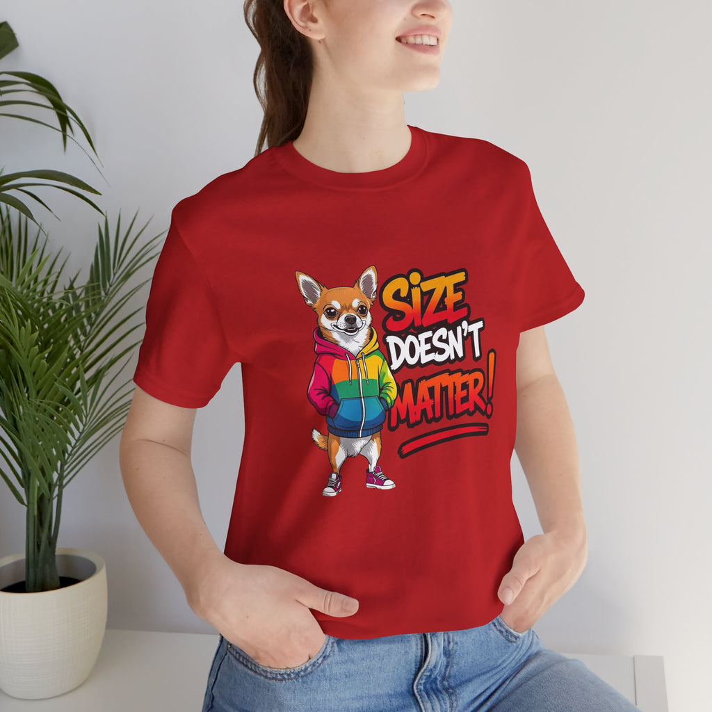Chihuahua Size Doesn't Matter Dog Tee