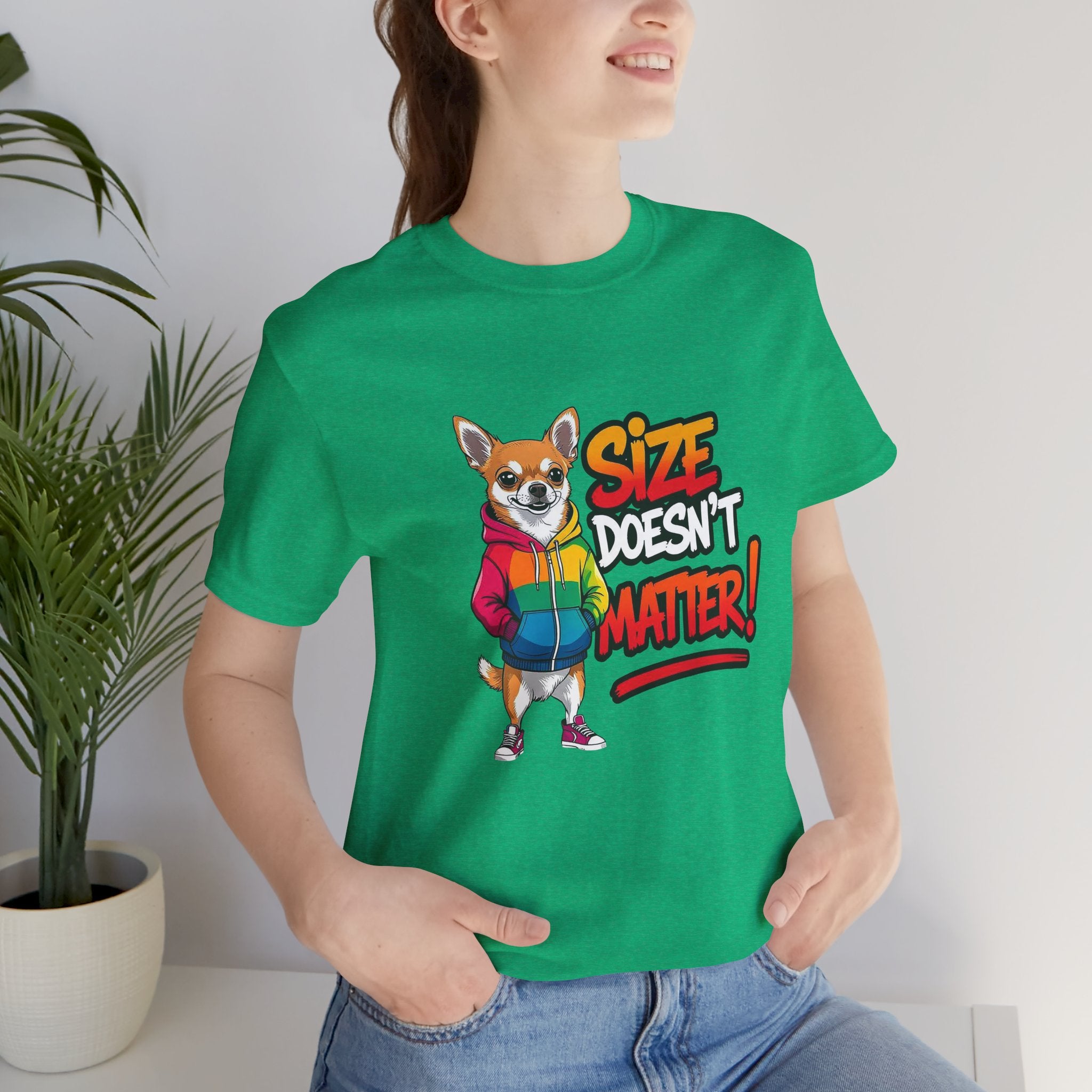 Chihuahua Size Doesn't Matter Dog Tee