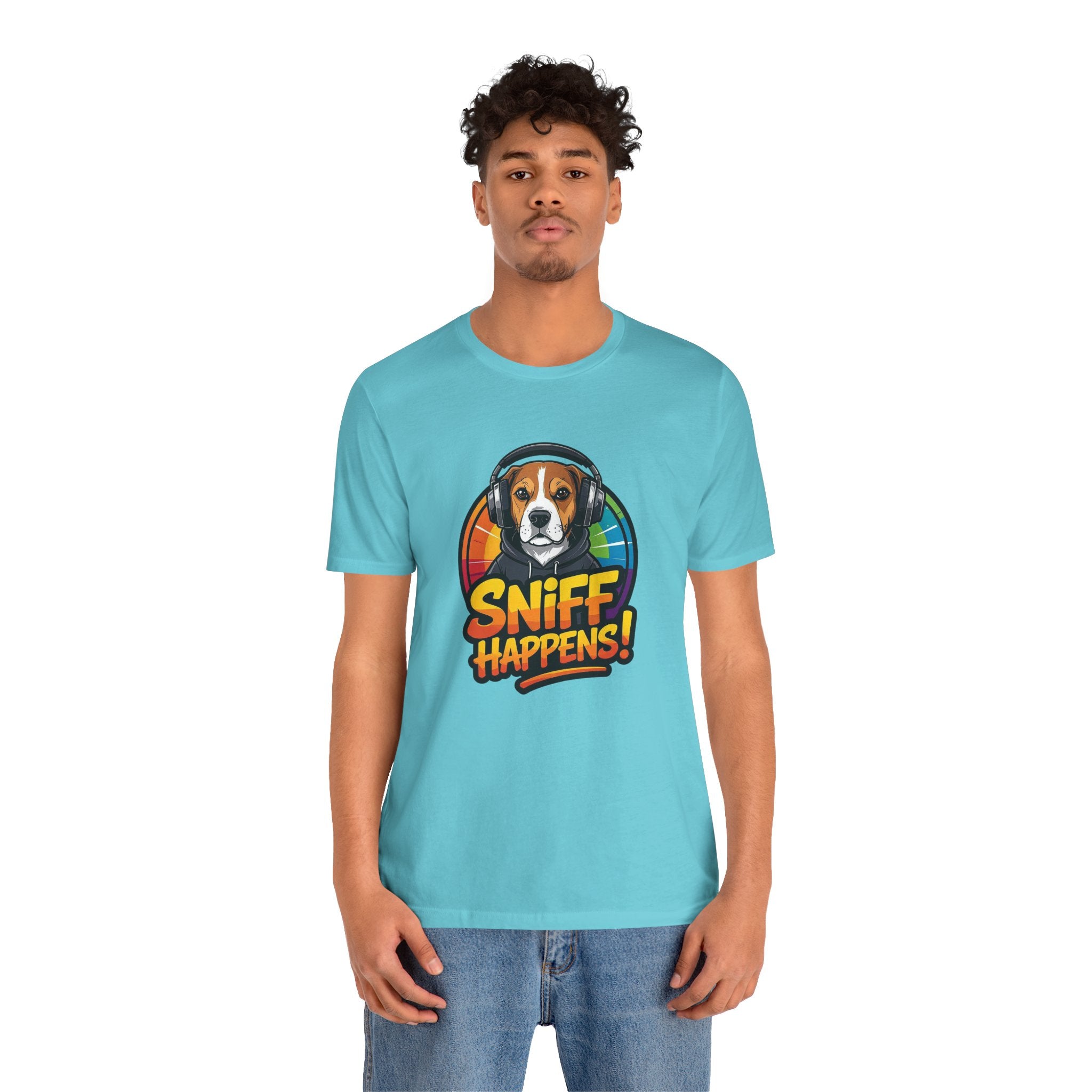 Beagle Sniff Happens Funny Dog T-Shirt