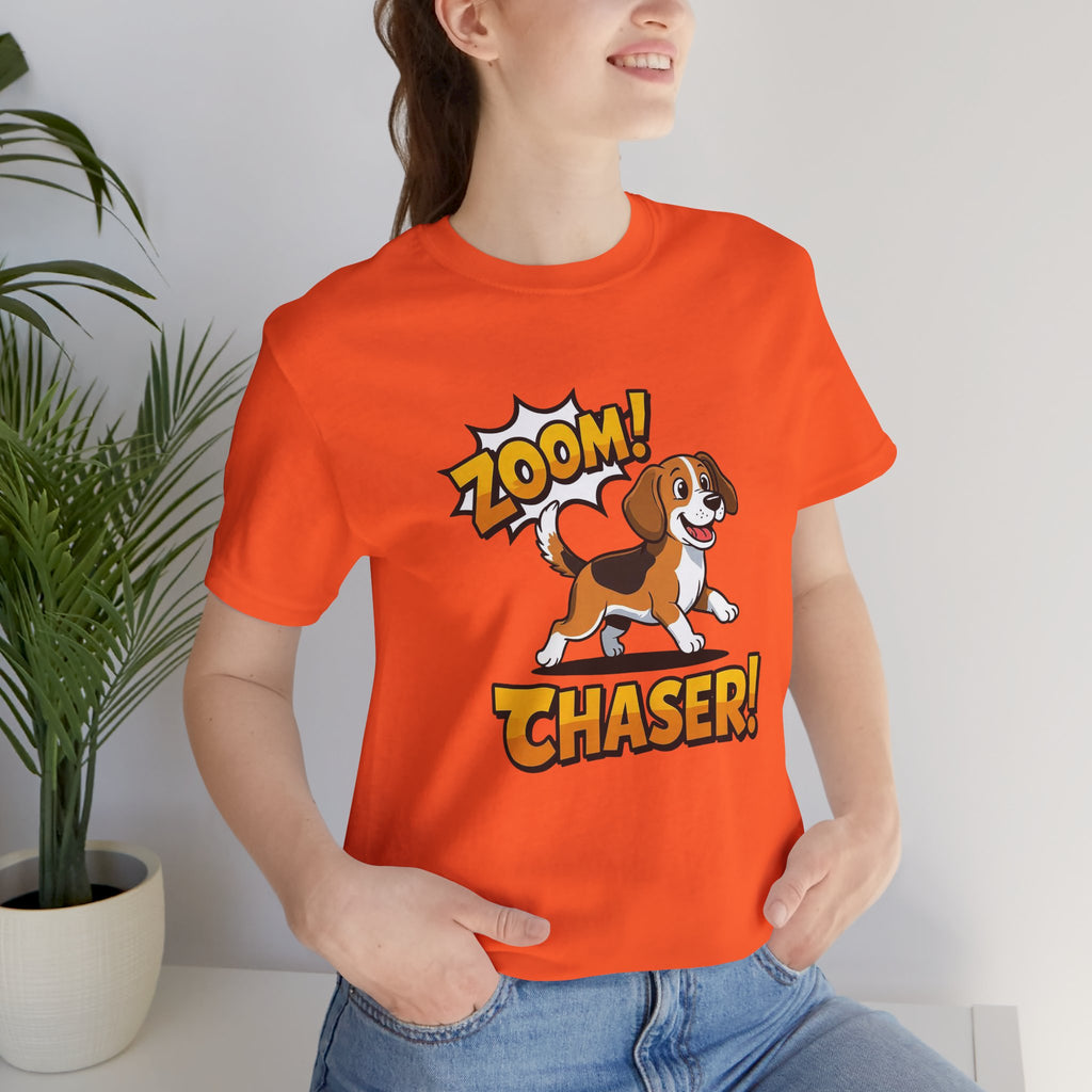 Beagle Zoom! Chaser! Dog Lover Unisex Tee