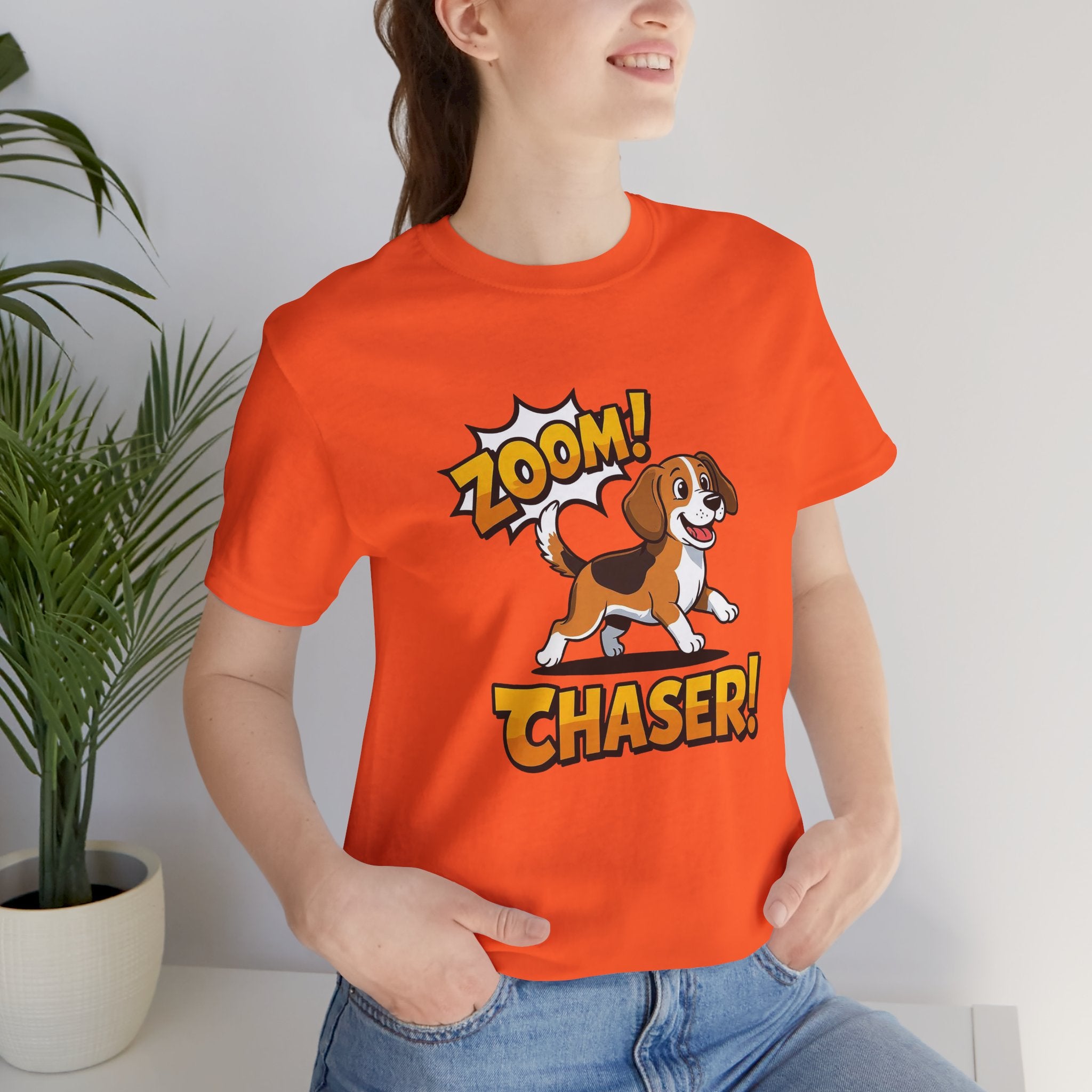 Beagle Zoom! Chaser! Dog Lover Unisex Tee