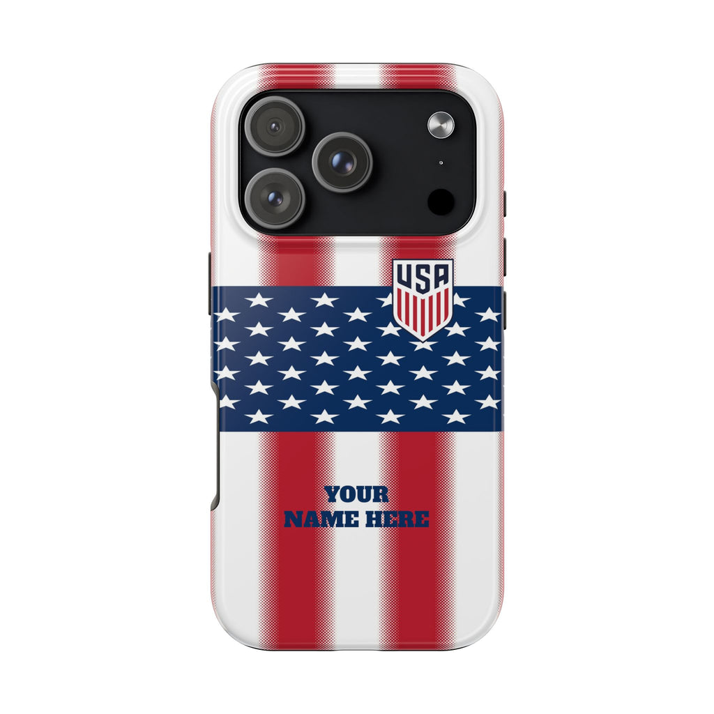 USA Soccer Phone Case — Tough Protective Fan Cover -- Custom Phone Case