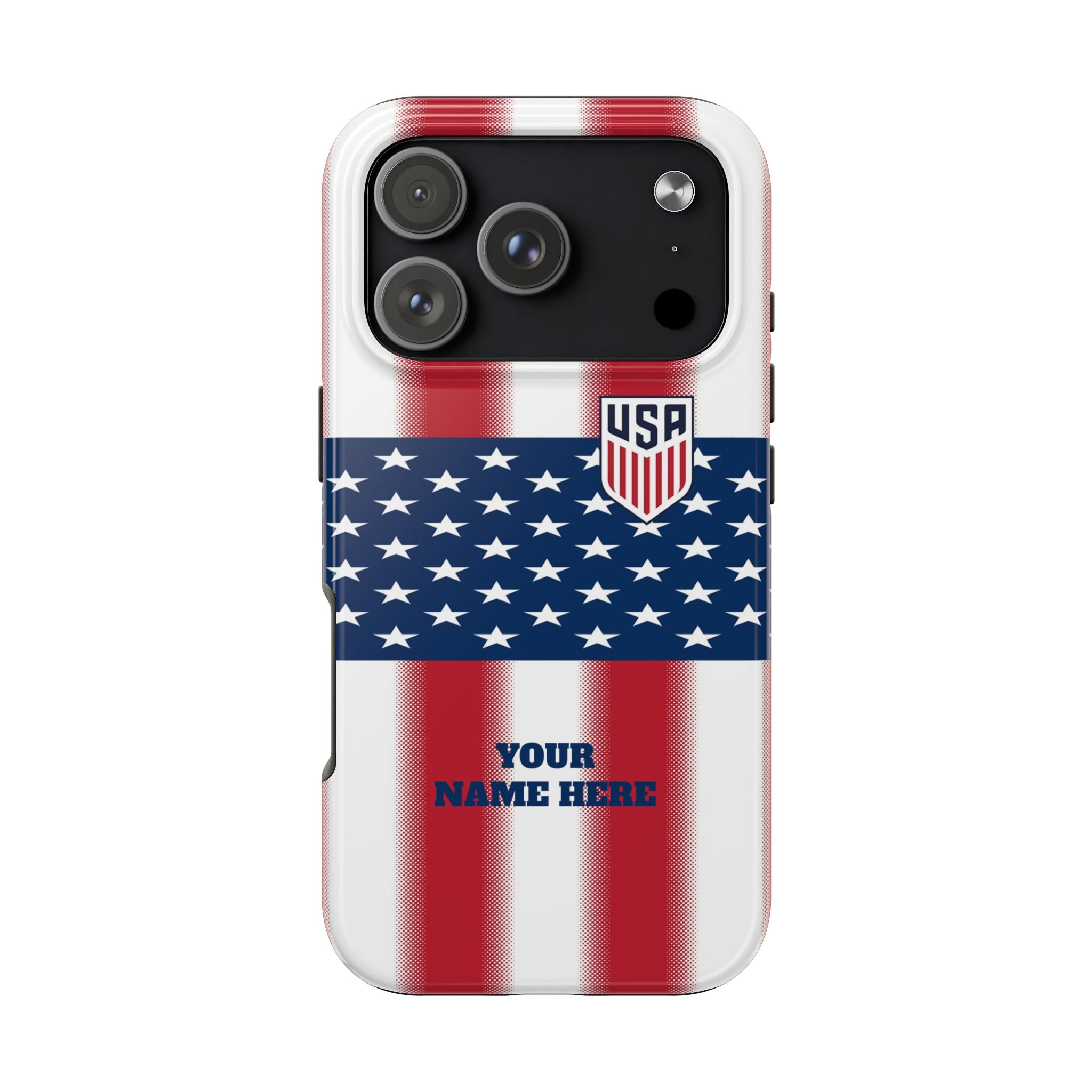 USA Soccer Phone Case — Tough Protective Fan Cover -- Custom Phone Case