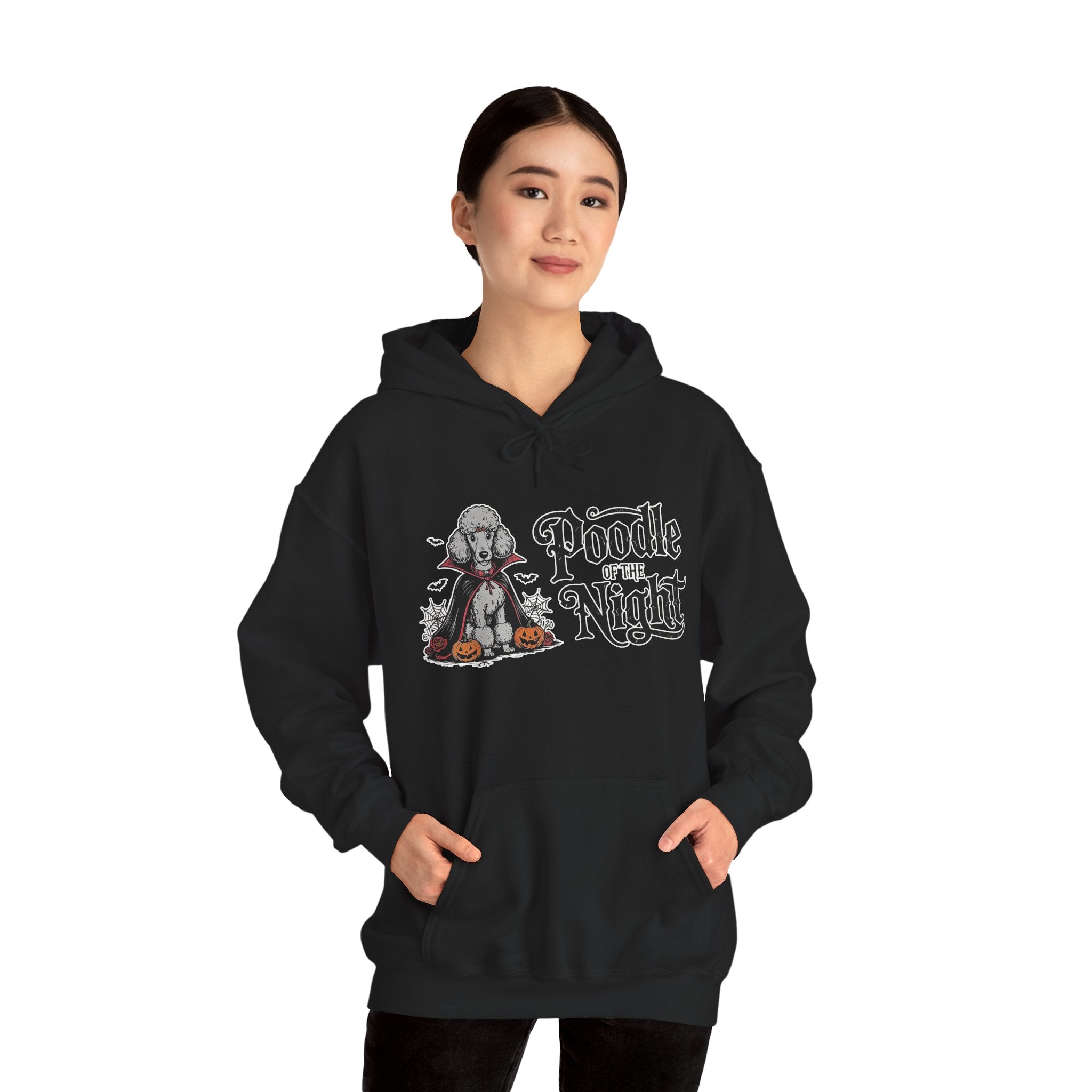 Poodle of the Night Hoodie Halloween Apparel