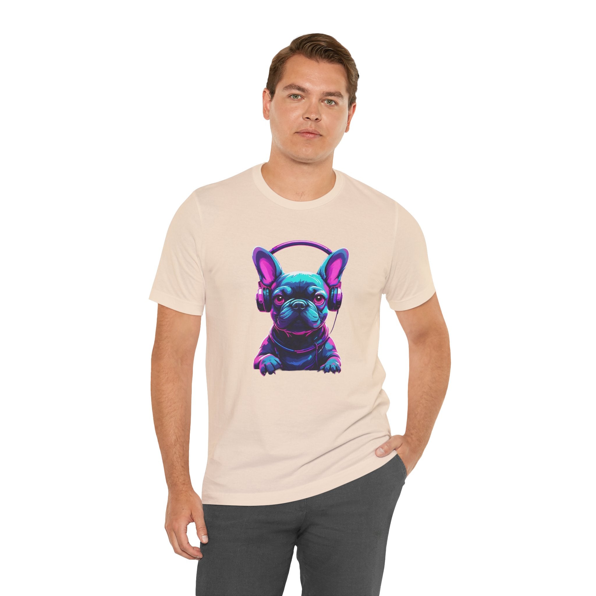 French Bulldog Vibrant Dog Lover Tee