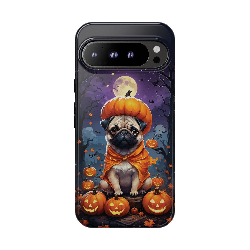 Halloween Pug Tough Phone Case