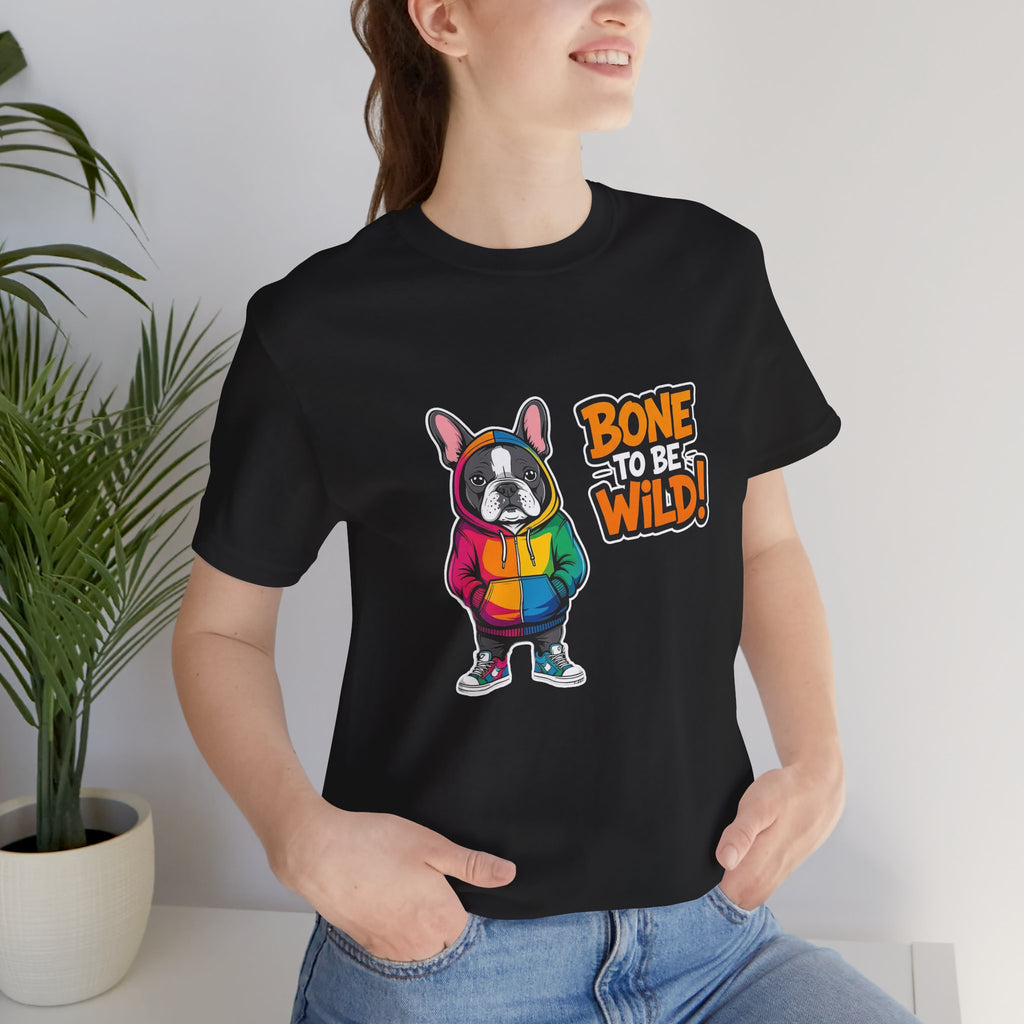 French Bulldog Colorful Dog Graphic Tee
