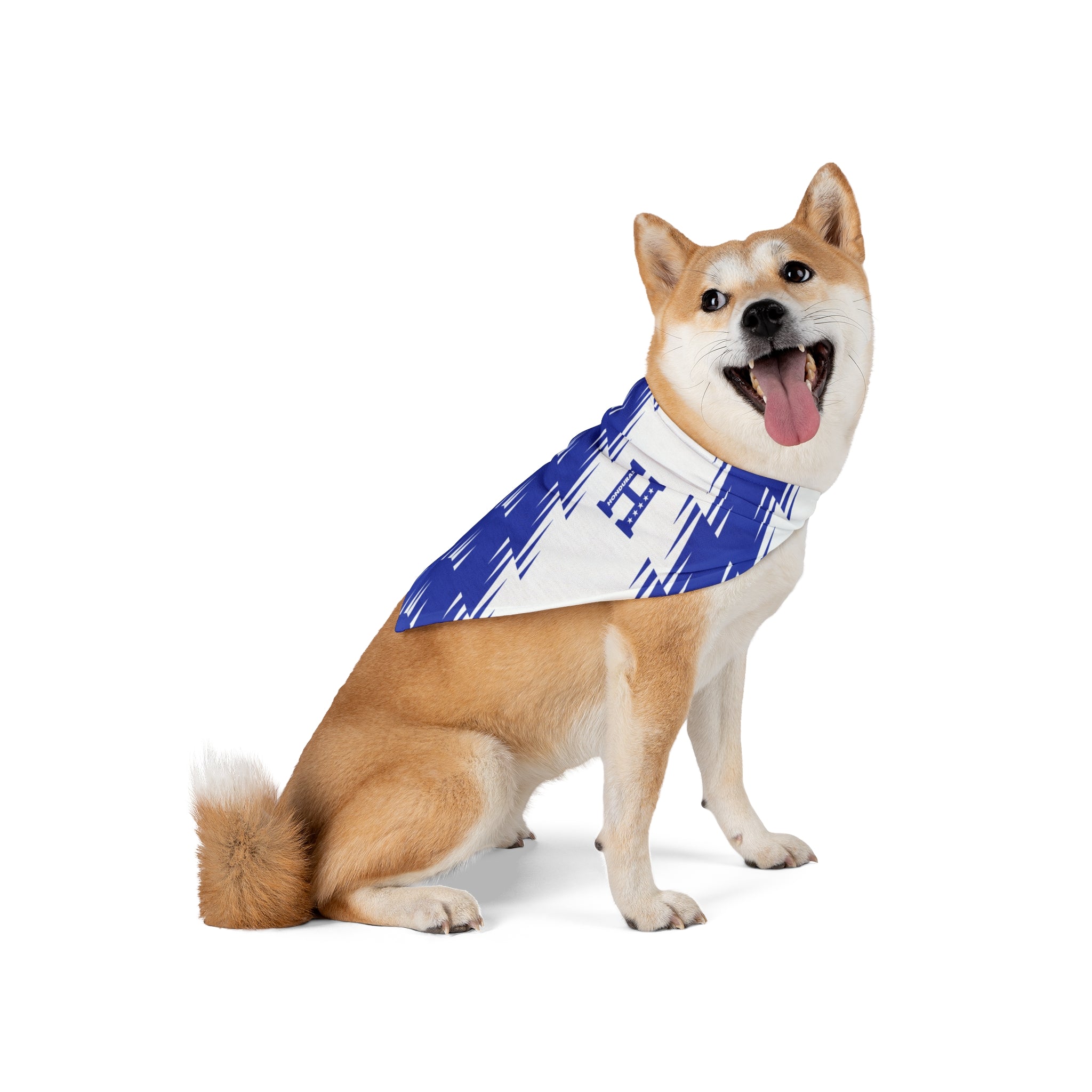 Honduras Soccer Pet Bandana -- Honduras Soccer Dog Bandana