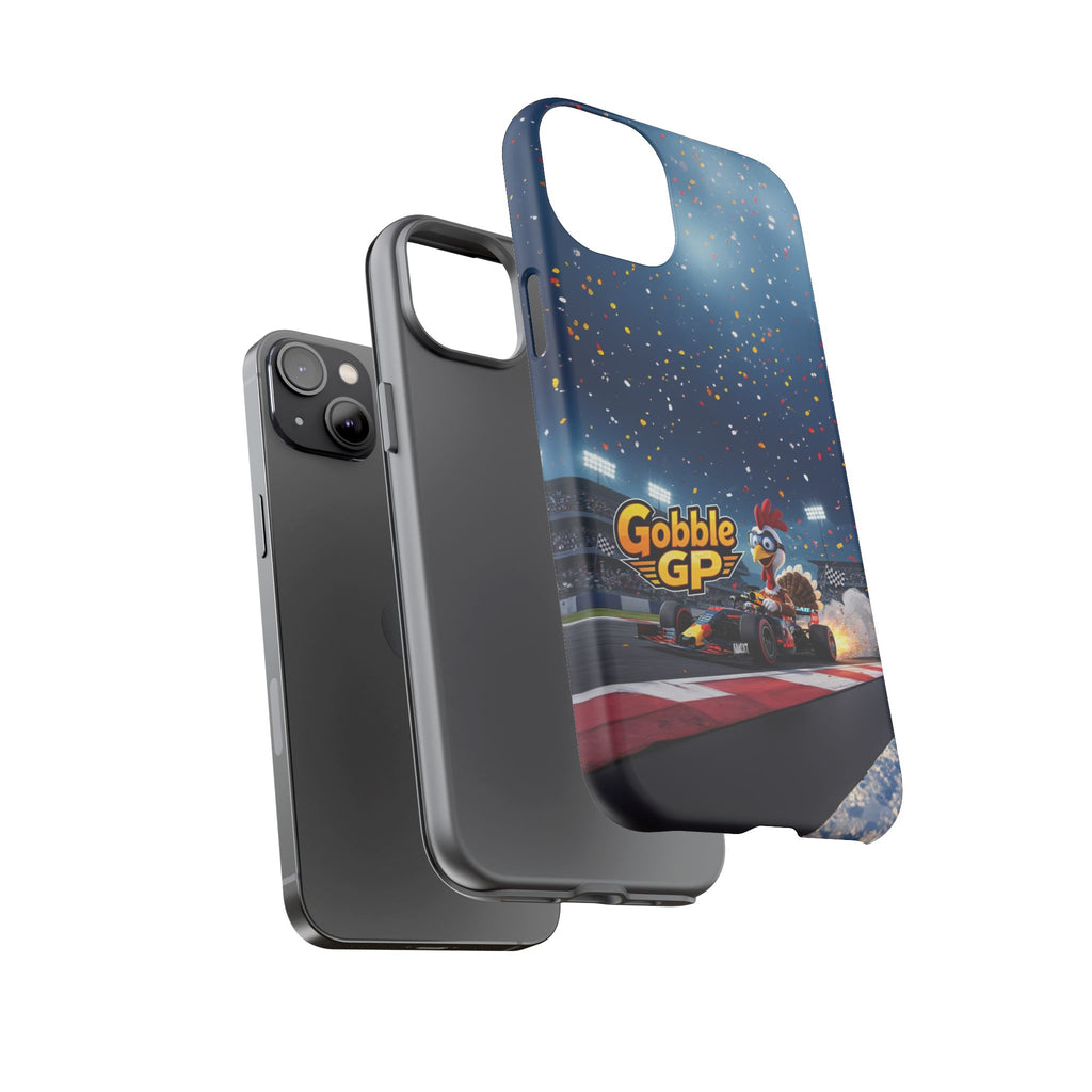 Gobble GP Turkey Racing Phone Case — Tough Protective Cover