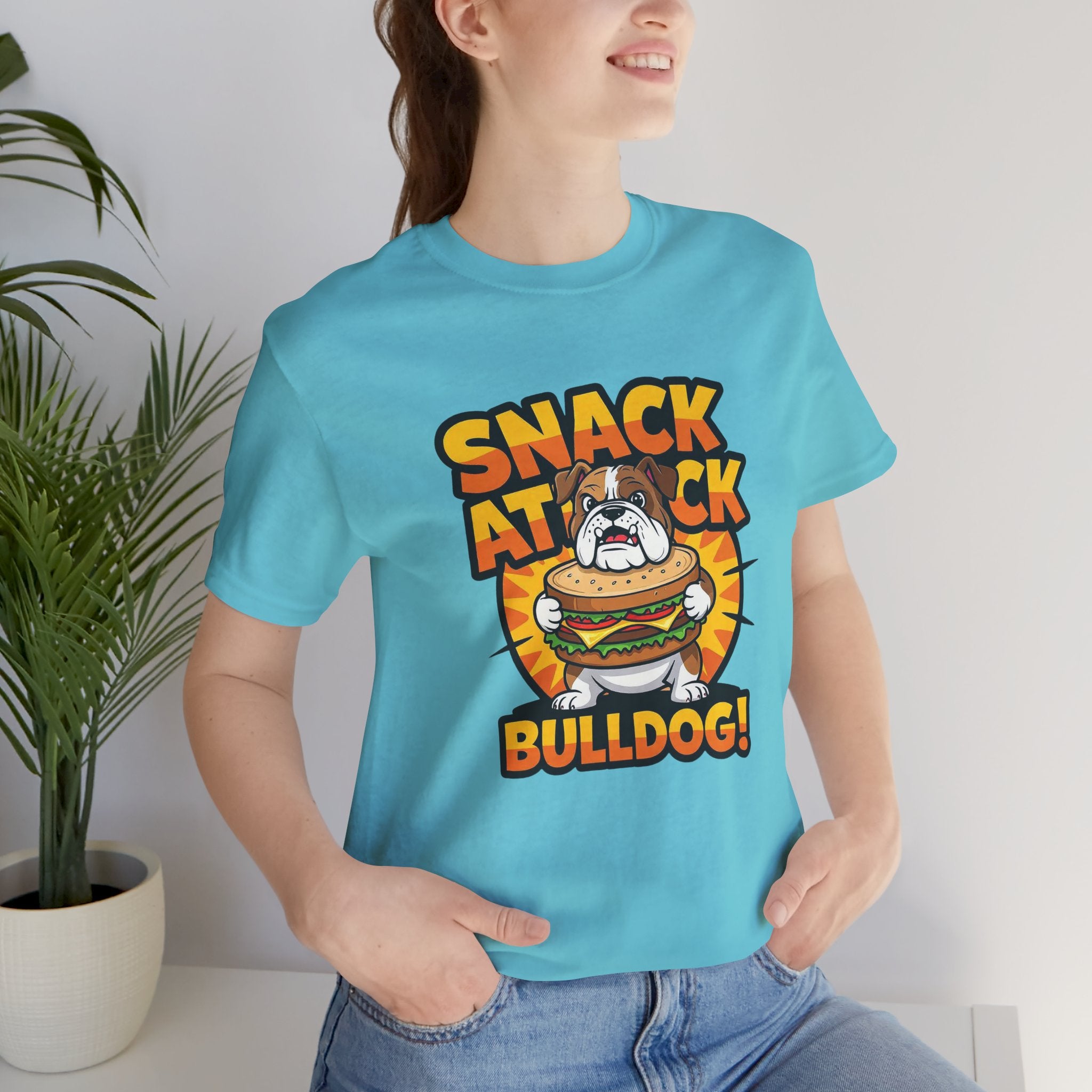 Snack Attack Bulldog Tee