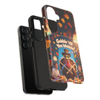 Thanksgiving Tough Phone Case - "Gobble 'til You Wobble" Turkey Protective Cover