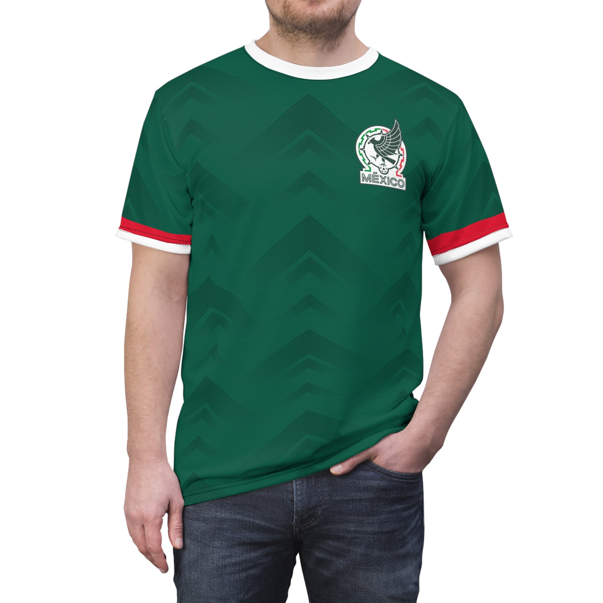 Mexico Green Soccer Jersey — Custom Jersey