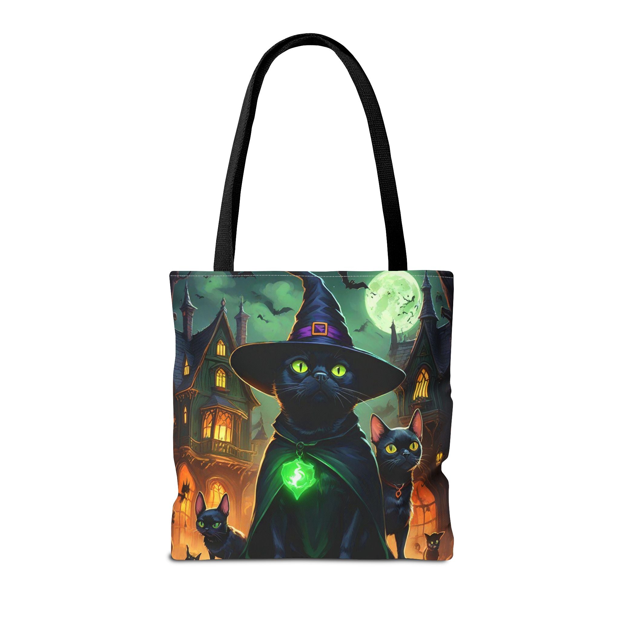 Halloween French Bulldog & Witch Cat Design